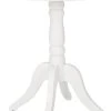 Vivienne Round Top Side Table In White - Safavieh AMH6579C -Safavieh Homeware 187 amh6579c