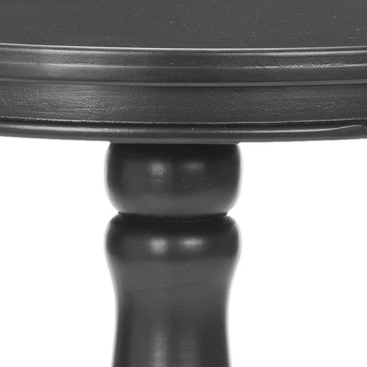 Vivienne Round Top Side Table In Black - Safavieh AMH6579D 4 Vivienne Round Top Side Table In Black - Safavieh AMH6579D - Image 2