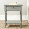 Tami Nightstand W/ Storage Drawer In French Grey - Safavieh AMH6604B 1 Tami Nightstand W/ Storage Drawer In French Grey - Safavieh AMH6604B -Safavieh Homeware 187 amh6604b