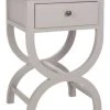 Maxine Nightstand W/ Storage Drawer In Quartz Grey - Safavieh AMH6608C -Safavieh Homeware 187 amh6608c main