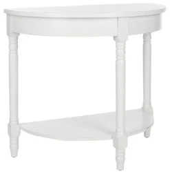 Randell Console In Shady White - Safavieh AMH6609A -Safavieh Homeware 187 amh6609a side