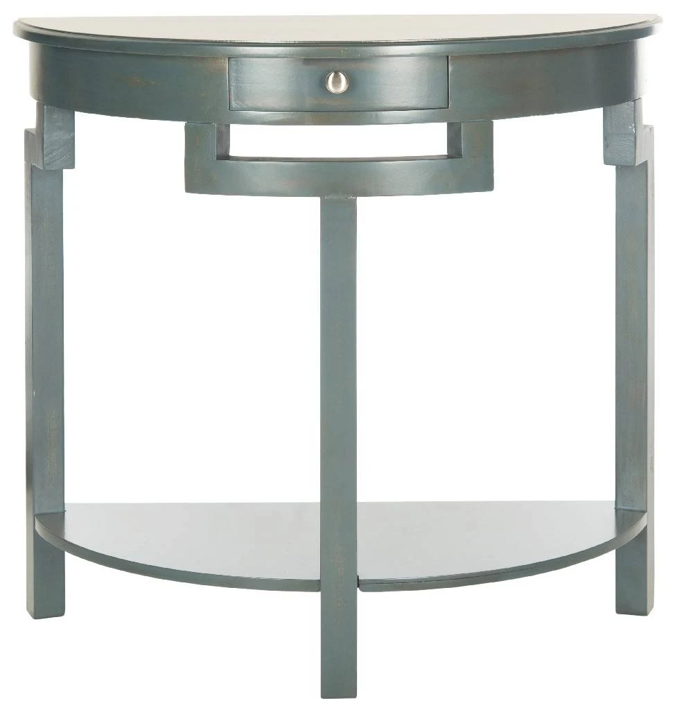 Liana Console In Steel Teal - Safavieh AMH6623B 4 Liana Console In Steel Teal - Safavieh AMH6623B - Image 2