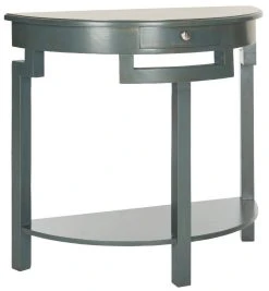 Liana Console In Steel Teal - Safavieh AMH6623B 8 Liana Console In Steel Teal - Safavieh AMH6623B -Safavieh Homeware 187 amh6623b side