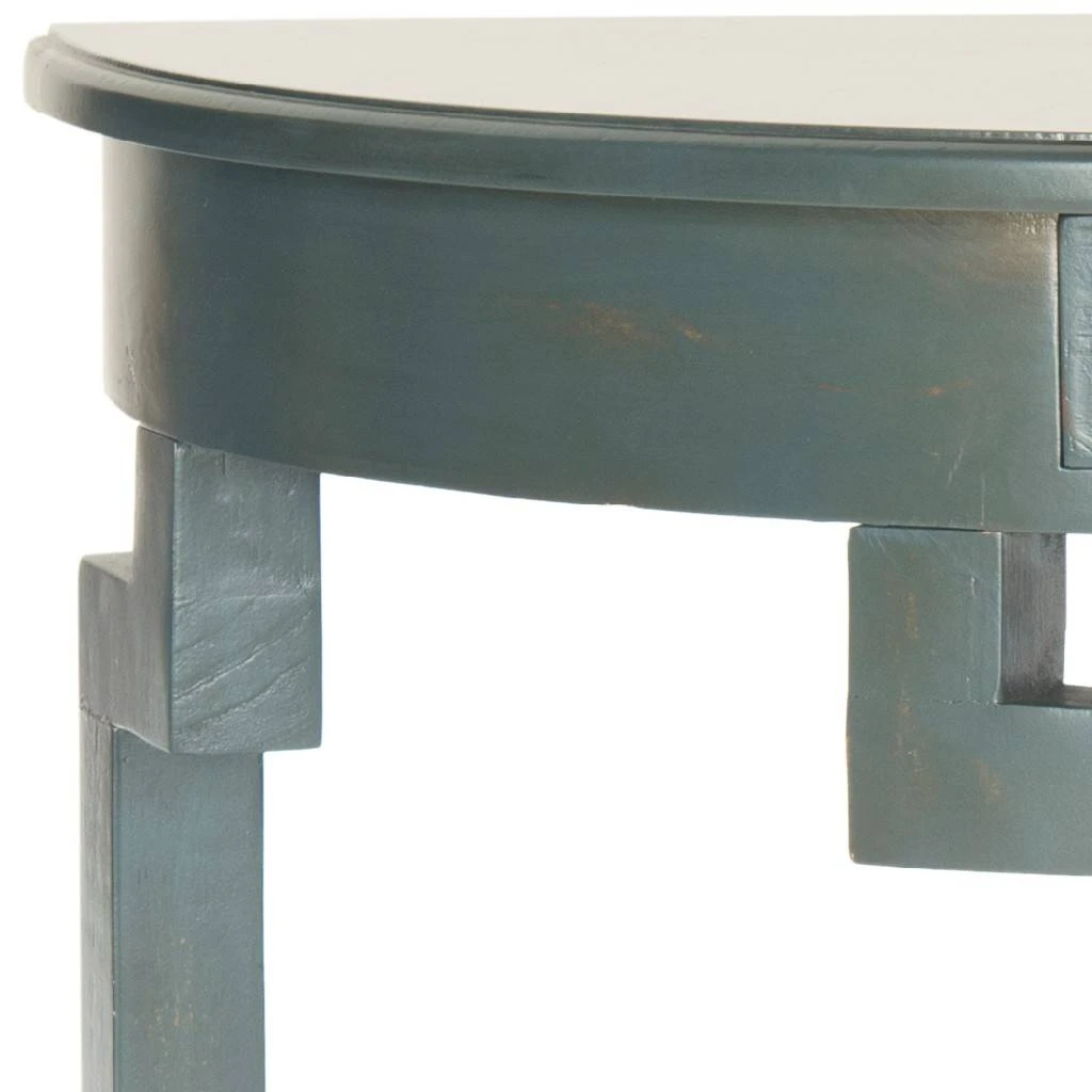 Liana Console In Steel Teal - Safavieh AMH6623B 6 Liana Console In Steel Teal - Safavieh AMH6623B - Image 4