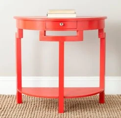 Liana Console In Hot Red - Safavieh AMH6623C