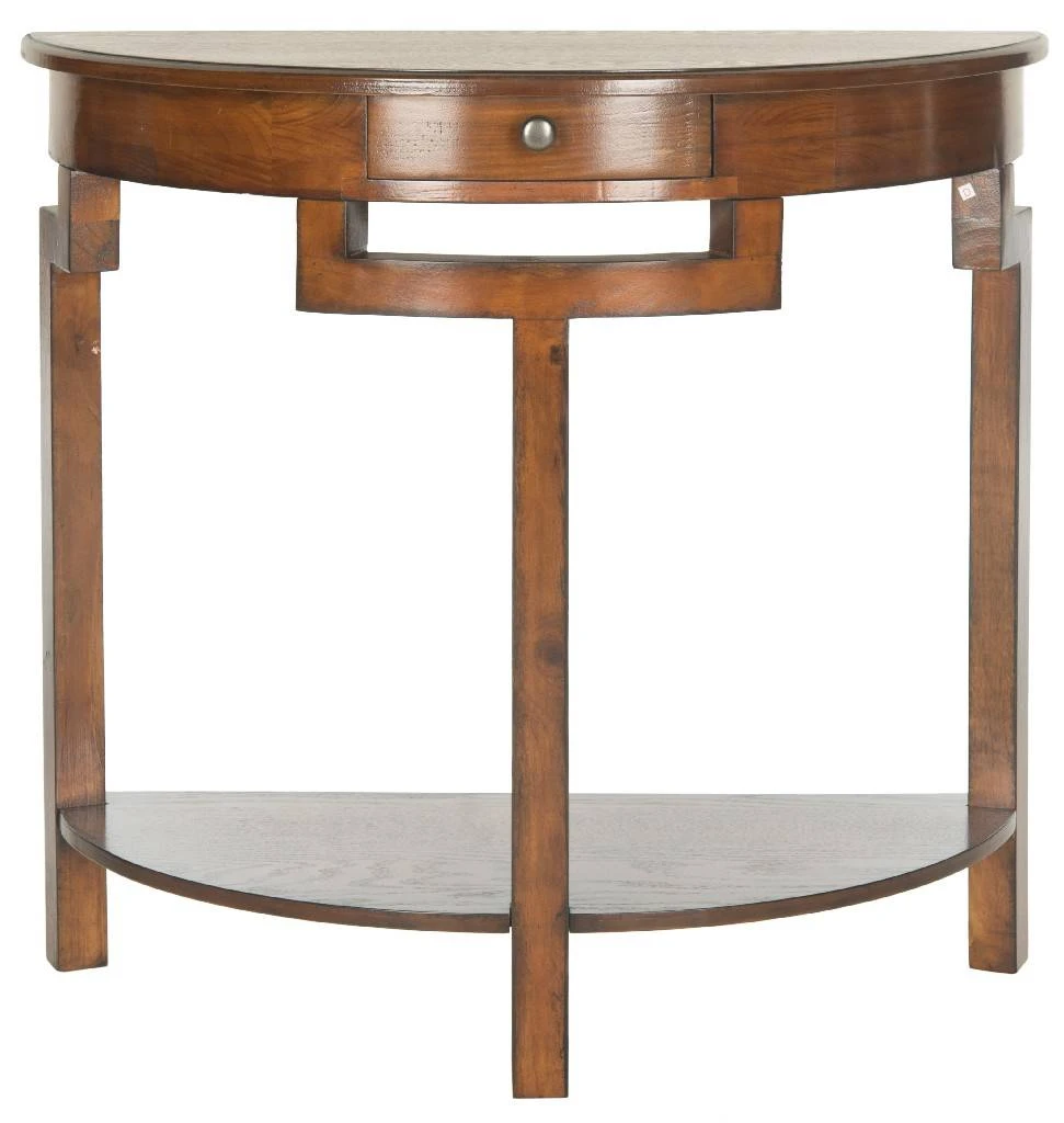 Liana Console In Filbert Brown - Safavieh AMH6623D 4 Liana Console In Filbert Brown - Safavieh AMH6623D - Image 2
