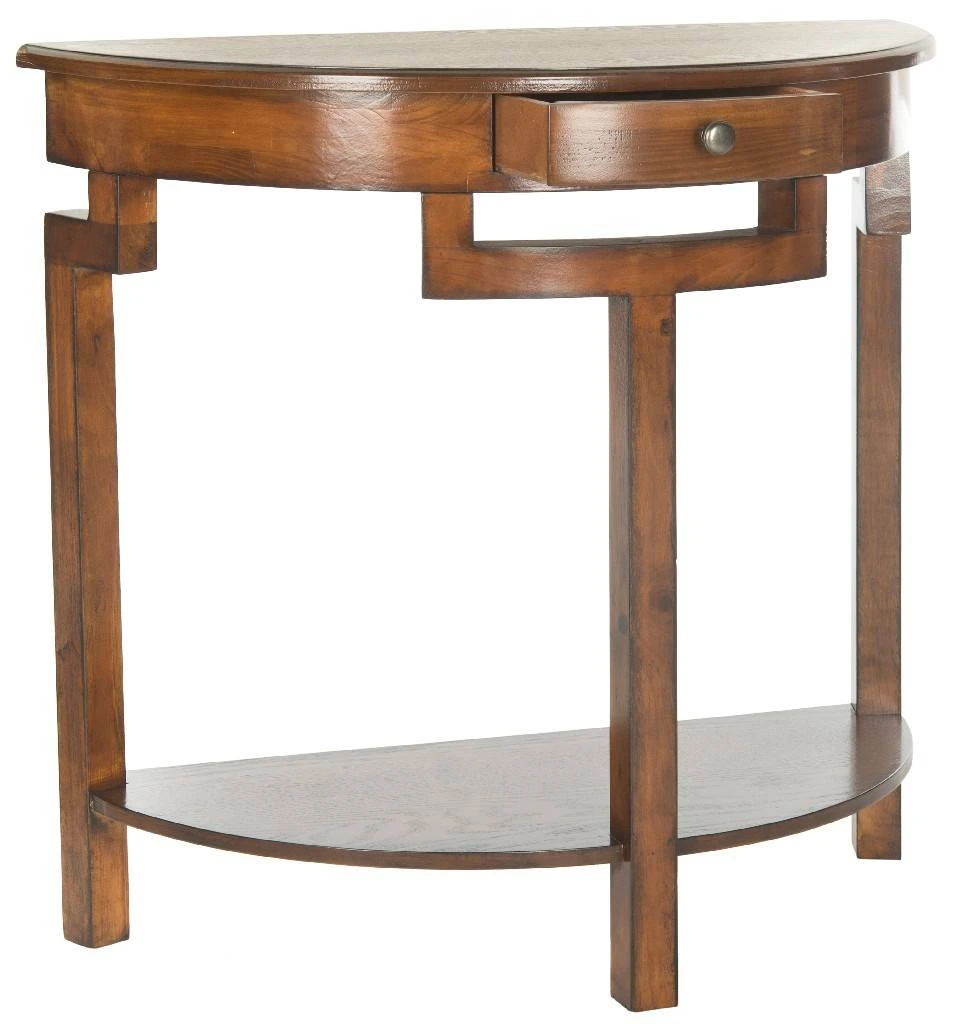 Liana Console In Filbert Brown - Safavieh AMH6623D 5 Liana Console In Filbert Brown - Safavieh AMH6623D - Image 3