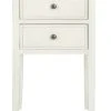 Toby Nightstand W/ Storage Drawers In Shady White - Safavieh AMH6625D 2 Toby Nightstand W/ Storage Drawers In Shady White - Safavieh AMH6625D -Safavieh Homeware 187 amh6625d