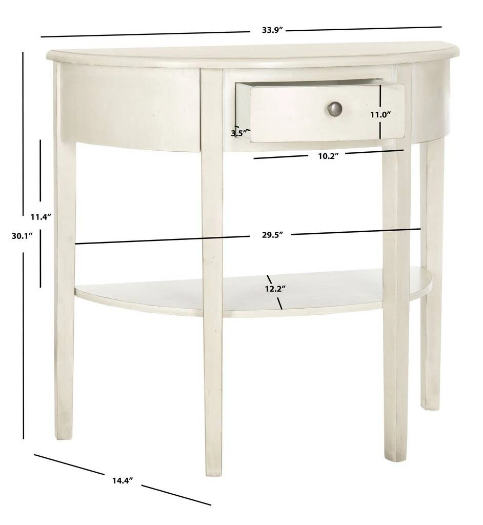 ABRAM CONSOLE - Safavieh AMH6636A 3 ABRAM CONSOLE - Safavieh AMH6636A