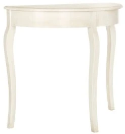 Sema Console In Antique White - Safavieh AMH6639B -Safavieh Homeware 187 amh6639b side