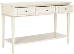Manelin Console W/ Storage Drawers In White Wash - Safavieh AMH6641B 8 Manelin Console W/ Storage Drawers In White Wash - Safavieh AMH6641B -Safavieh Homeware 187 amh6641b side