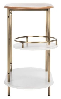 IVA 3 TIER SWIVEL BAR TABLE - Safavieh BCT8007A -Safavieh Homeware 187 bct8007a 7