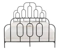 PALOMA METAL RETRO BED (FULL) - Safavieh BED6201A-F -Safavieh Homeware 187 bed6201a f 2