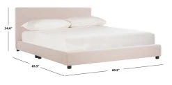 CARTER BED (FULL) - Safavieh BED6301B-F -Safavieh Homeware 187 bed6301b f 5