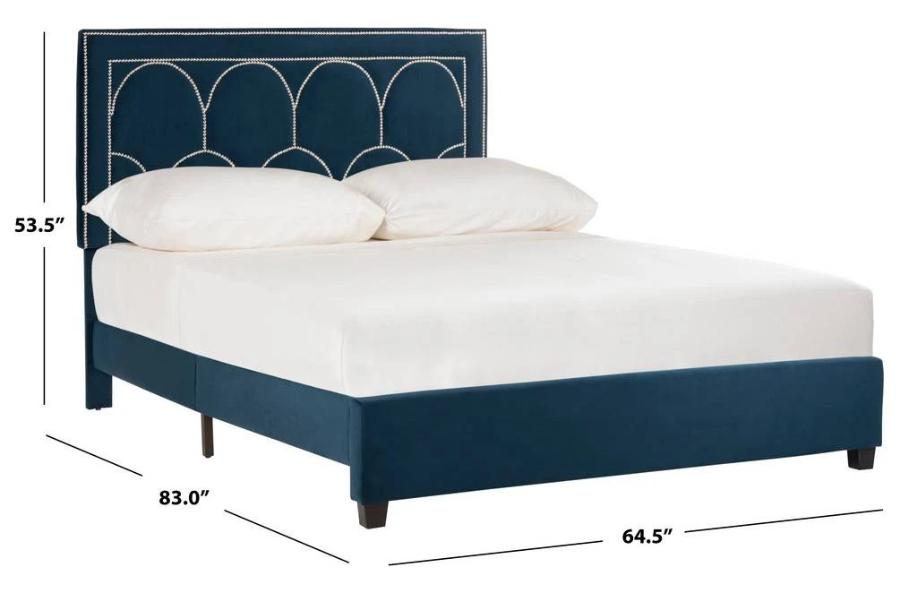 SOLANIA BED (QUEEN) - Safavieh BED6302B-Q 8 SOLANIA BED (QUEEN) - Safavieh BED6302B-Q - Image 6
