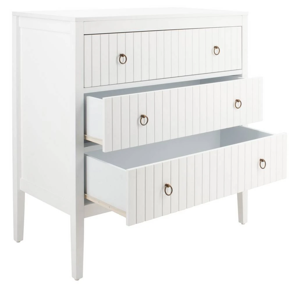 TEGAN 3 DRAWER CHEST - Safavieh CHS5001A 7 TEGAN 3 DRAWER CHEST - Safavieh CHS5001A - Image 5