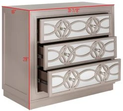 CATALINA 3 DRAWER CHEST - Safavieh CHS6400A -Safavieh Homeware 187 chs6400a 3