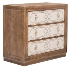 KENTA 3 DRAWER CHEST - Safavieh CHS6415A -Safavieh Homeware 187 chs6415a 5