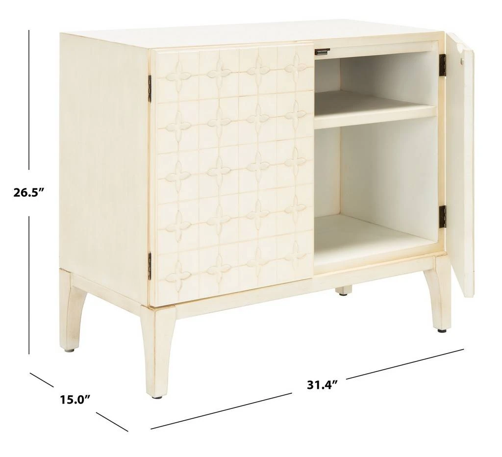 SULA 2 DOOR 1 SHELF CHEST - Safavieh CHS6603A 13 SULA 2 DOOR 1 SHELF CHEST - Safavieh CHS6603A - Image 11