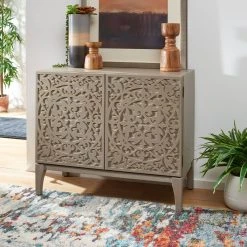 ALEXIE 2 DOOR 2 SHELF CHEST - Safavieh CHS6604A 18 ALEXIE 2 DOOR 2 SHELF CHEST - Safavieh CHS6604A -Safavieh Homeware 187 chs6604a 2