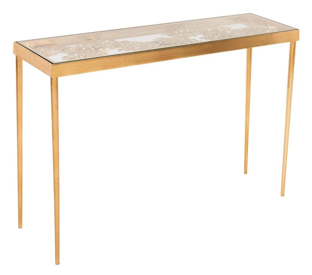 LEILANI PALM LEAF CONSOLE TABLE - Safavieh CNS2500A 6 LEILANI PALM LEAF CONSOLE TABLE - Safavieh CNS2500A - Image 4