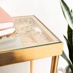 LEILANI PALM LEAF CONSOLE TABLE - Safavieh CNS2500A 17 LEILANI PALM LEAF CONSOLE TABLE - Safavieh CNS2500A -Safavieh Homeware 187 cns2500a 5