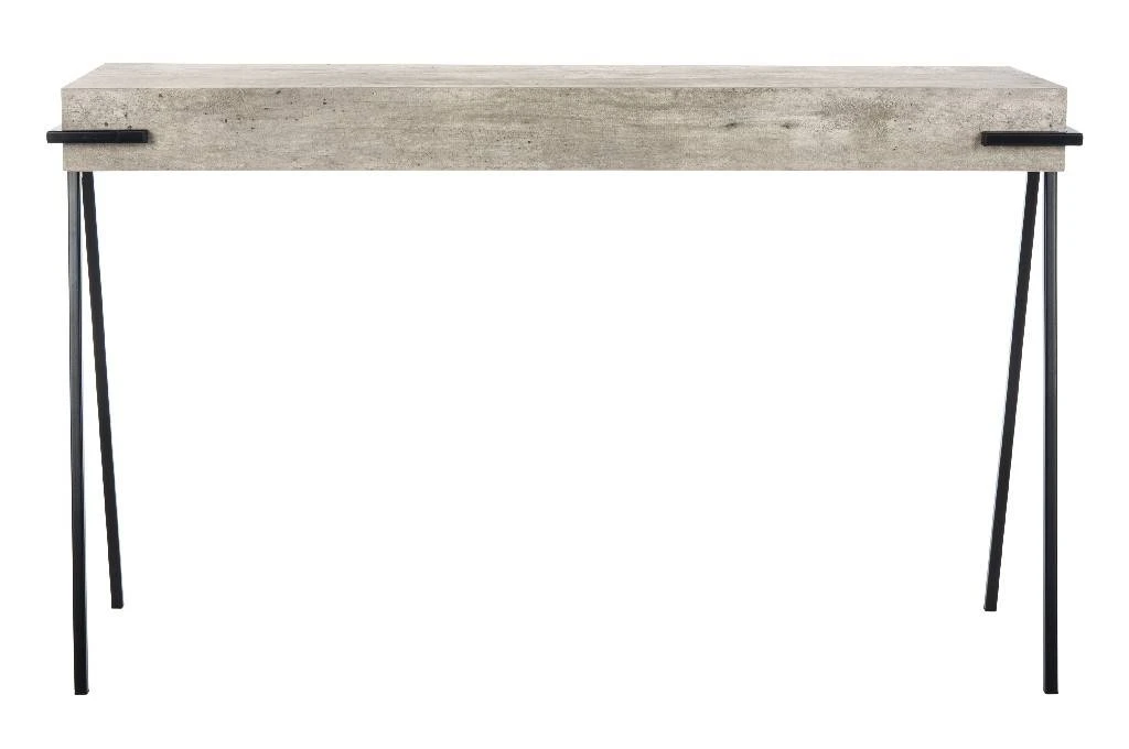 Jett Rectangle Console Table In Light Grey/Black - Safavieh CNS4201A 6 Jett Rectangle Console Table In Light Grey/Black - Safavieh CNS4201A - Image 4