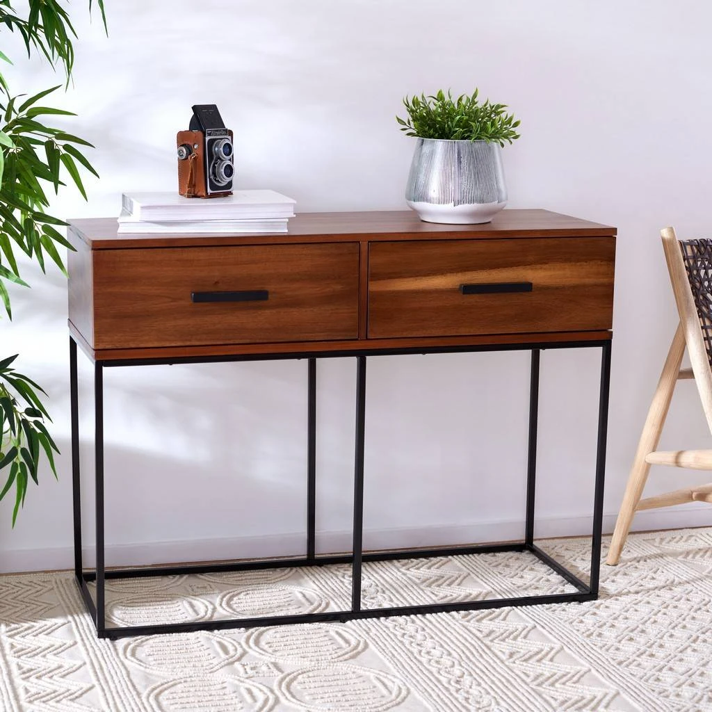 MARQUISE 2 DRAWER CONSOLE TABLE - Safavieh CNS5002A 5 MARQUISE 2 DRAWER CONSOLE TABLE - Safavieh CNS5002A - Image 3