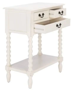 ATHENA 3 DRAWER CONSOLE TABLE - Safavieh CNS5703A -Safavieh Homeware 187 cns5703a 4