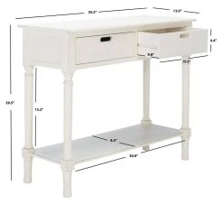 LANDERS 2 DRAWER CONSOLE - Safavieh CNS5710A -Safavieh Homeware 187 cns5710a 11