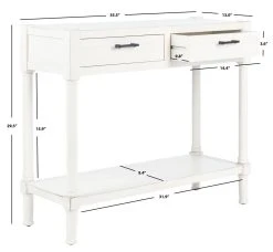 FILBERT 2 DRAWER CONSOLE TABLE - Safavieh CNS5716A -Safavieh Homeware 187 cns5716a 11