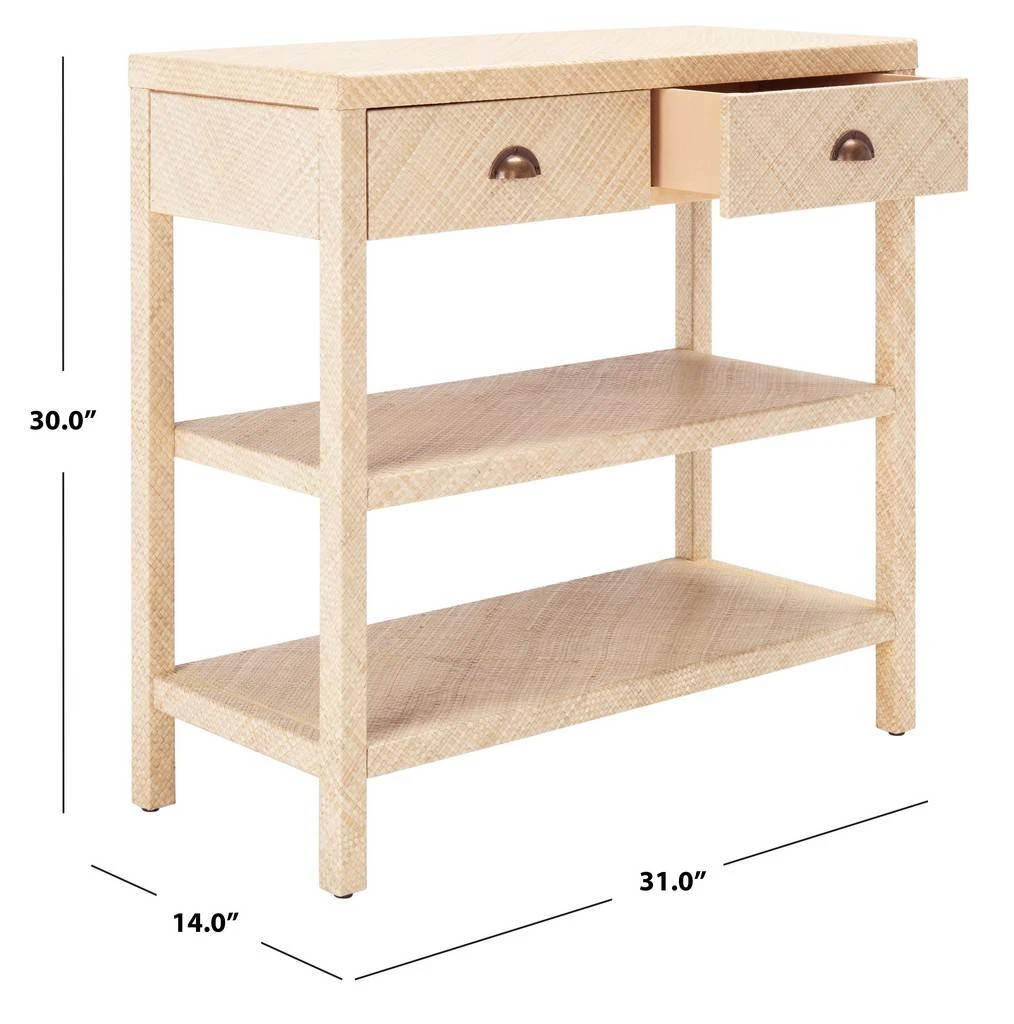APIS RAFFIA CONSOLE TABLE - Safavieh CNS6603A 13 APIS RAFFIA CONSOLE TABLE - Safavieh CNS6603A - Image 11
