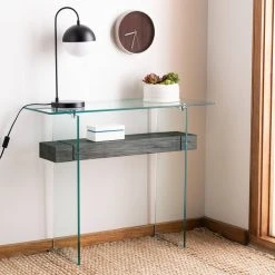 KAYLEY CONSOLE TABLE - Safavieh CNS7001B -Safavieh Homeware 187 cns7001b 2