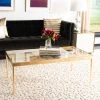 Leilani Palm Leaf Coffee Table In Gold Leaf - Safavieh COF2500A 2 Leilani Palm Leaf Coffee Table In Gold Leaf - Safavieh COF2500A -Safavieh Homeware 187 cof2500a room