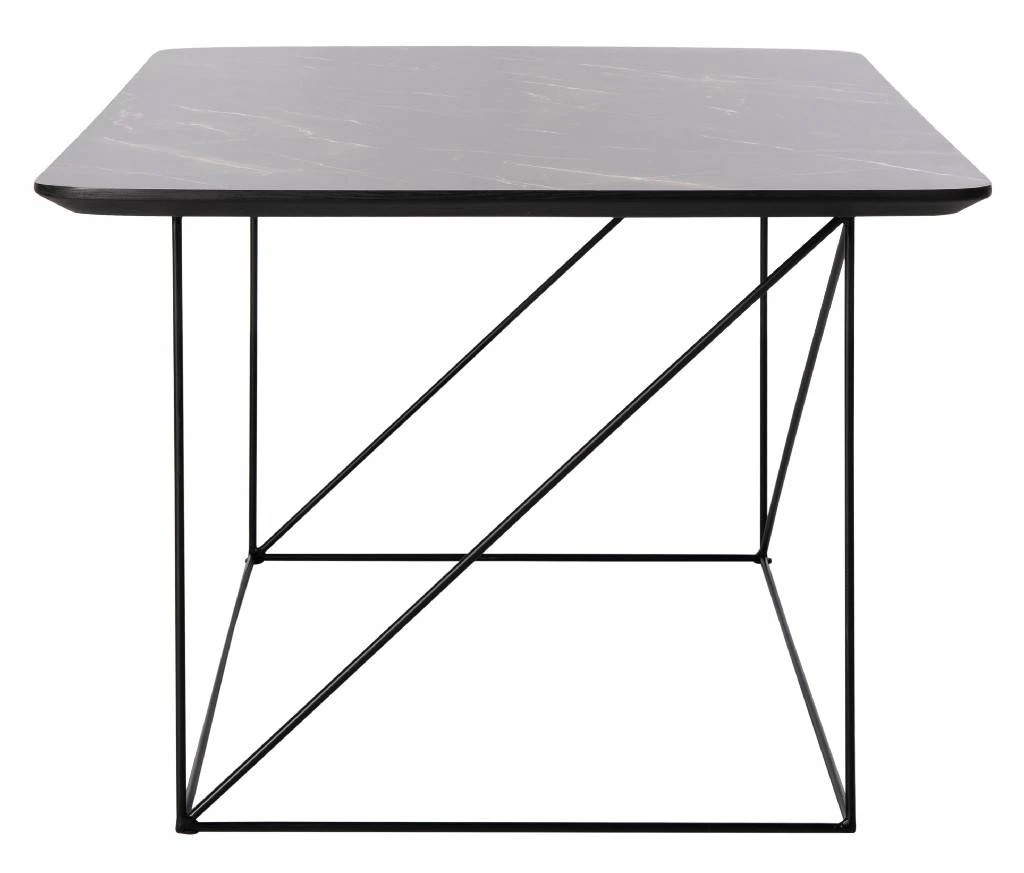 Rylee Rectangle Coffee Table In Dark Grey/Black - Safavieh COF4202B 9 Rylee Rectangle Coffee Table In Dark Grey/Black - Safavieh COF4202B - Image 7