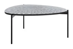 Sven Coffee Table In Dark Grey Oak/Black - Safavieh COF4203A -Safavieh Homeware 187 cof4203a front