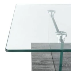KAYLEY GLASS COFFEE TABLE - Safavieh COF7004B -Safavieh Homeware 187 cof7004b 5