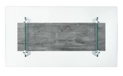 KAYLEY GLASS COFFEE TABLE - Safavieh COF7004B -Safavieh Homeware 187 cof7004b 8