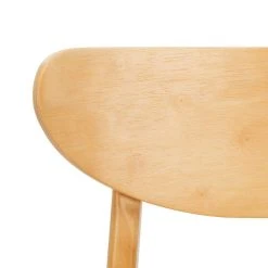 Lucca Retro Dining Chair In Natural - Safavieh DCH1001A-SET2 -Safavieh Homeware 187 dch1001a set2 detail