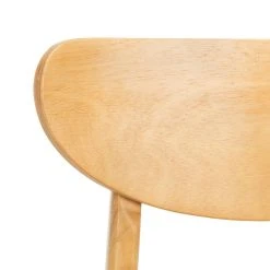 Lucca Retro Dining Chair In Natural/Grey - Safavieh DCH1001B-SET2 -Safavieh Homeware 187 dch1001b set2 detail