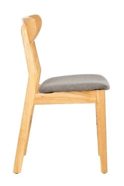 Lucca Retro Dining Chair In Natural/Grey - Safavieh DCH1001B-SET2 -Safavieh Homeware 187 dch1001b set2 side2