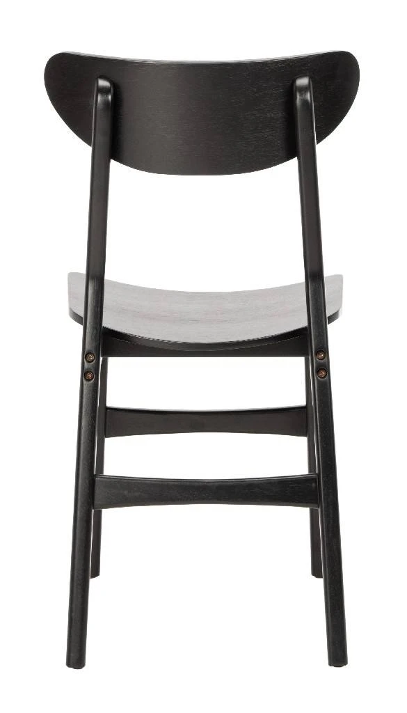 Lucca Retro Dining Chair In Black - Safavieh DCH1001G-SET2 5 Lucca Retro Dining Chair In Black - Safavieh DCH1001G-SET2 - Image 3