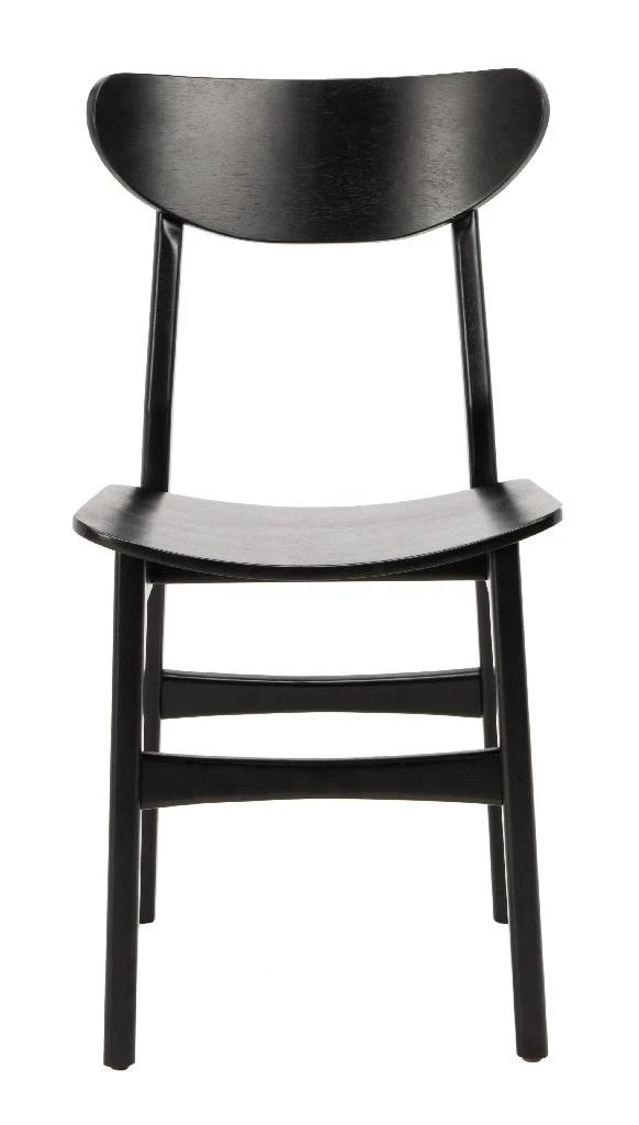 Lucca Retro Dining Chair In Black - Safavieh DCH1001G-SET2 8 Lucca Retro Dining Chair In Black - Safavieh DCH1001G-SET2 - Image 6