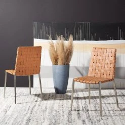 RAYNE WOVEN DINING CHAIR - Safavieh DCH3006A-SET2 17 RAYNE WOVEN DINING CHAIR - Safavieh DCH3006A-SET2 -Safavieh Homeware 187 dch3006a set2 2