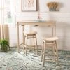 Colbie 3 Piece Pub Set In White Oak - Safavieh DNS1000A 1 Colbie 3 Piece Pub Set In White Oak - Safavieh DNS1000A -Safavieh Homeware 187 dns1000a room