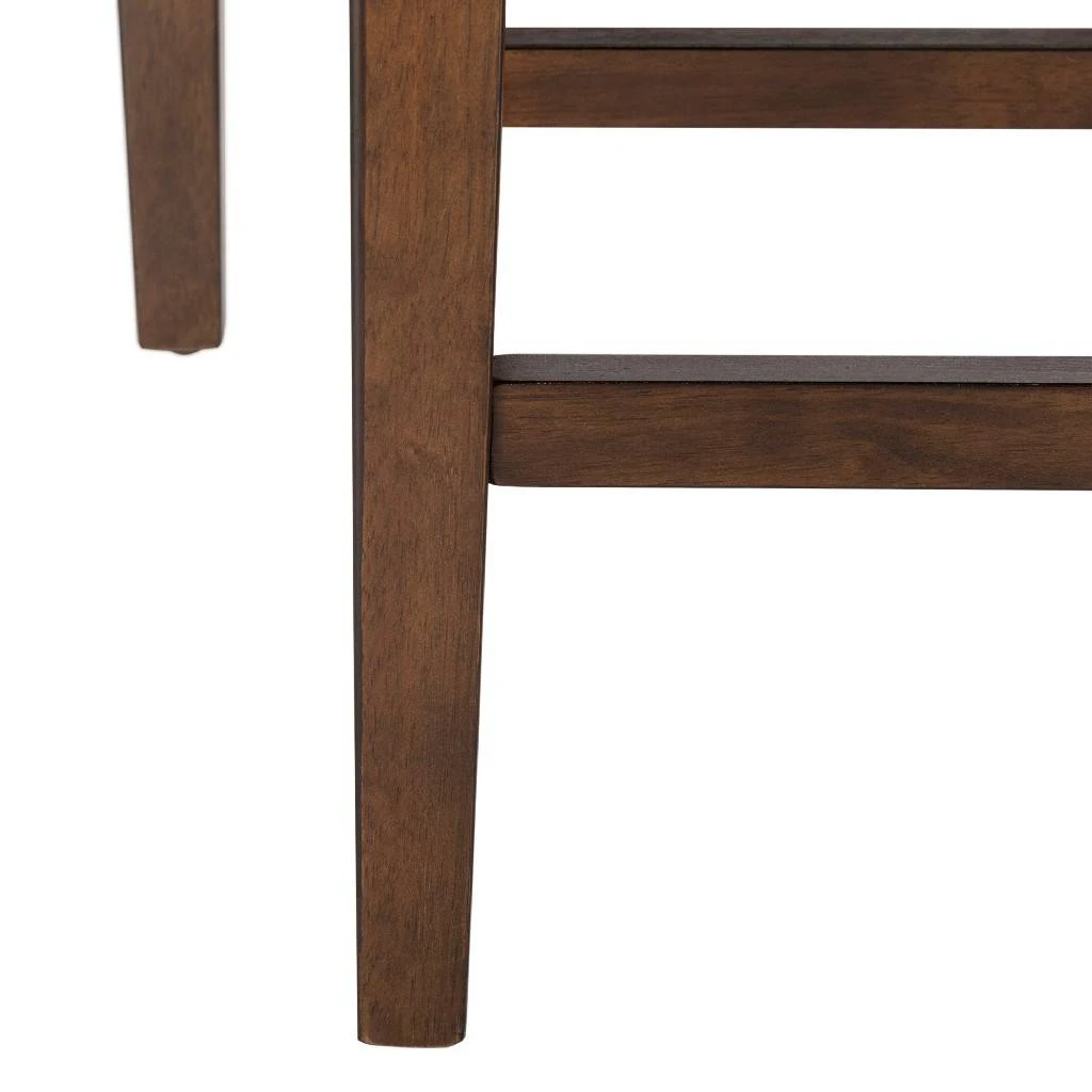 Billy 5 Piece Pub Set In Dark Brown/Black - Safavieh DNS9201A 4 Billy 5 Piece Pub Set In Dark Brown/Black - Safavieh DNS9201A - Image 2