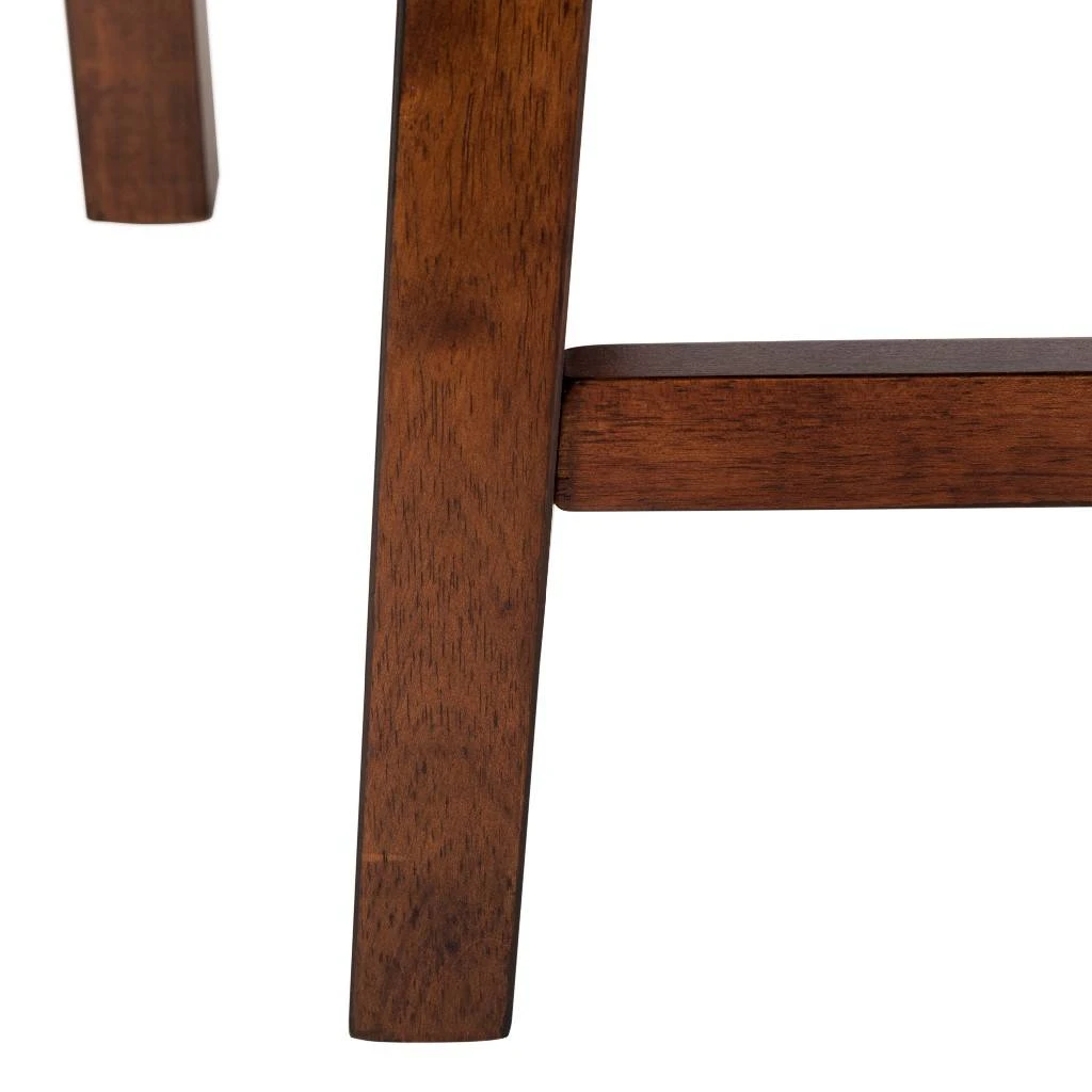 Ilana 3 Piece Pub Set In Chestnut/Black - Safavieh DNS9202A 4 Ilana 3 Piece Pub Set In Chestnut/Black - Safavieh DNS9202A - Image 2