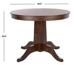 SERGIO ROUND DINING TABLE - Safavieh DTB9215A -Safavieh Homeware 187 dtb9215a 6