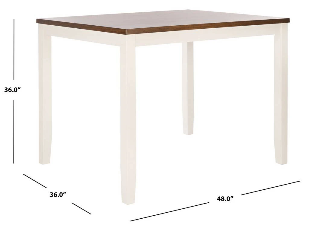 IZZY RECTANGLE COUNTER TABLE - Safavieh DTB9216A 9 IZZY RECTANGLE COUNTER TABLE - Safavieh DTB9216A - Image 7