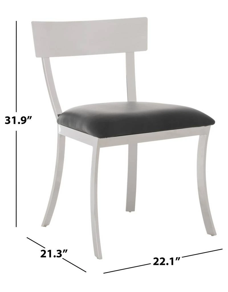 ABBY SIDE CHAIR - Safavieh FOX2039A-SET2 15 ABBY SIDE CHAIR - Safavieh FOX2039A-SET2 - Image 13